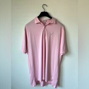 Men’s Peter Miller Summer Comfort Pink Polo (XL)